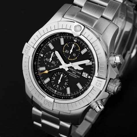 breitling avenger stainless steel.